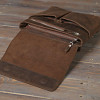 Vintage Чоловіча сумка на плече із вінтажної шкіри коричневого кольору SHVIGEL (00998) - зображення 8