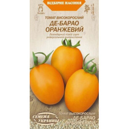 ТМ "Семена Украины" Насіння  томат високорослий Де-Барао оранжевий 0,1г