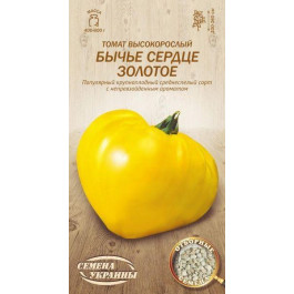 ТМ "Семена Украины" Насіння  томат високорослий Волове серце золоте 628800 0,1г