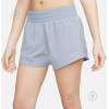 Nike Спортивні шорти  W Nk One Df Mr 3In Br Short DX6010-519 S Indigo Haze/Reflective Silv (196156974101) - зображення 1