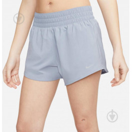   Nike Спортивні шорти  W Nk One Df Mr 3In Br Short DX6010-519 S Indigo Haze/Reflective Silv (196156974101)