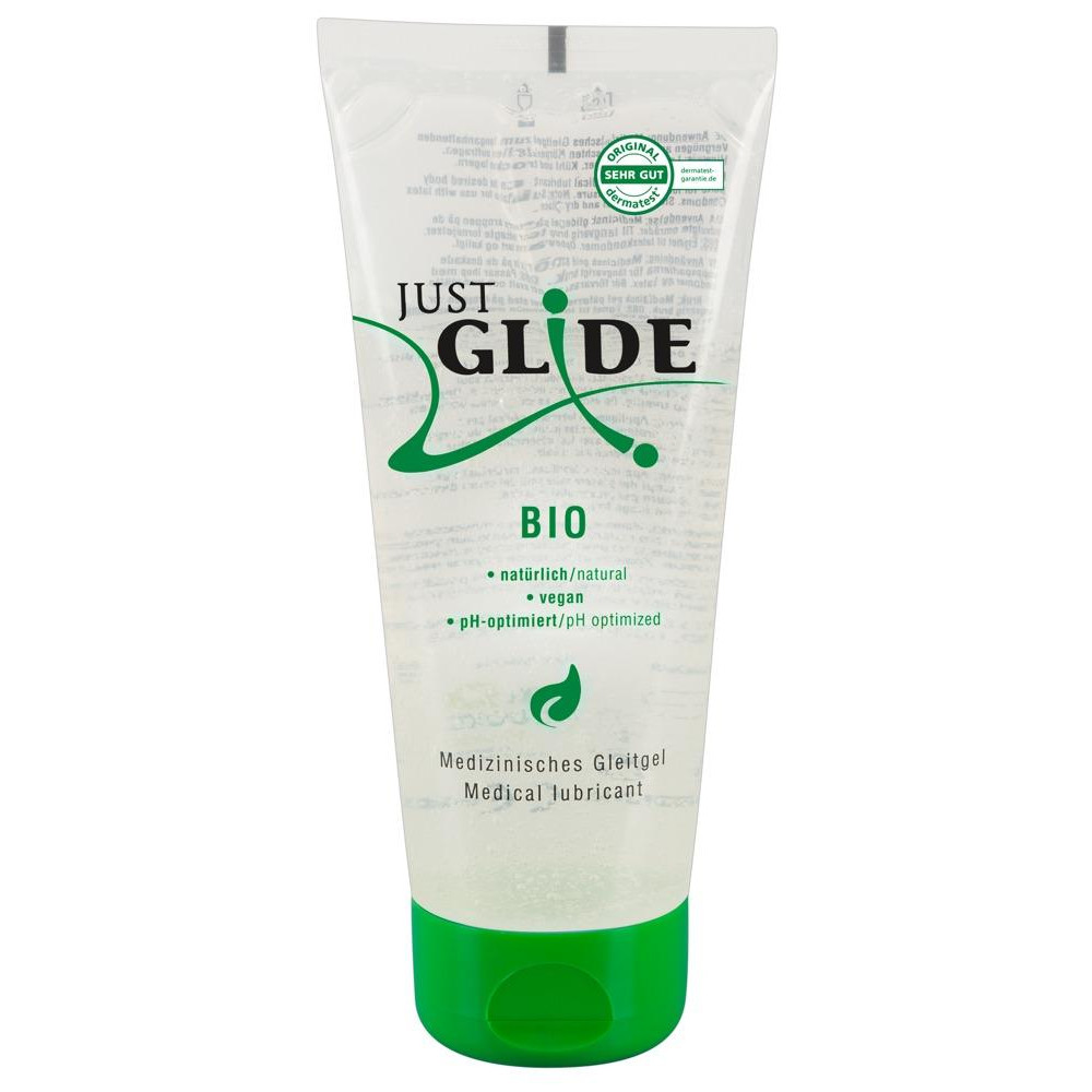 Just Glide Bio 200 ml, прозорий - зображення 1