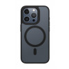 Blueo Чохол для iPhone 15 - Blueo Frosted Anti-Drop Case with Magsafe, Black (BK5934-I15BK) - зображення 1