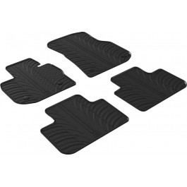 Gledring Автомобільні килимки поліки в салон GledRing на у BMW X4 G02 18- БМВ Х4 чорні