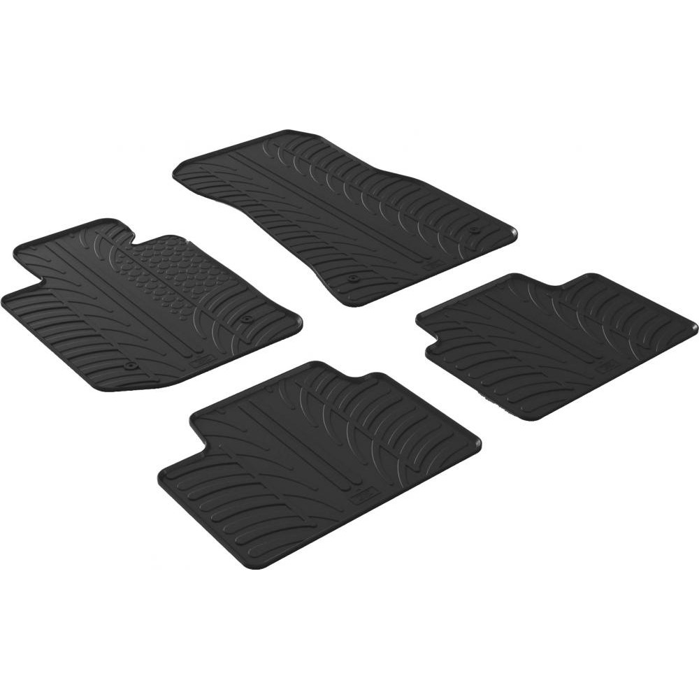 Gledring Автомобільні килимки поліки в салон GledRing на у BMW 3 G20 G21 19- БМВ 3 чорні - зображення 1