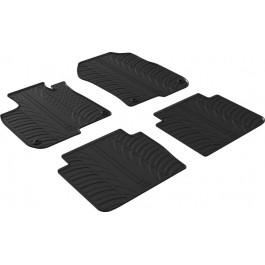 Gledring Автомобільні килимки поліки в салон GledRing на у HONDA CR-V 5 16- Хонда СРВ чорні