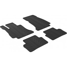 Gledring Автомобільні килимки поліки в салон GledRing на у Mercedes E W213 16- Мерседес Е чорні