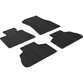 Gledring Автомобільні килимки поліки в салон GledRing на у BMW X5 F95 G05 18- БМВ Х5 чорні