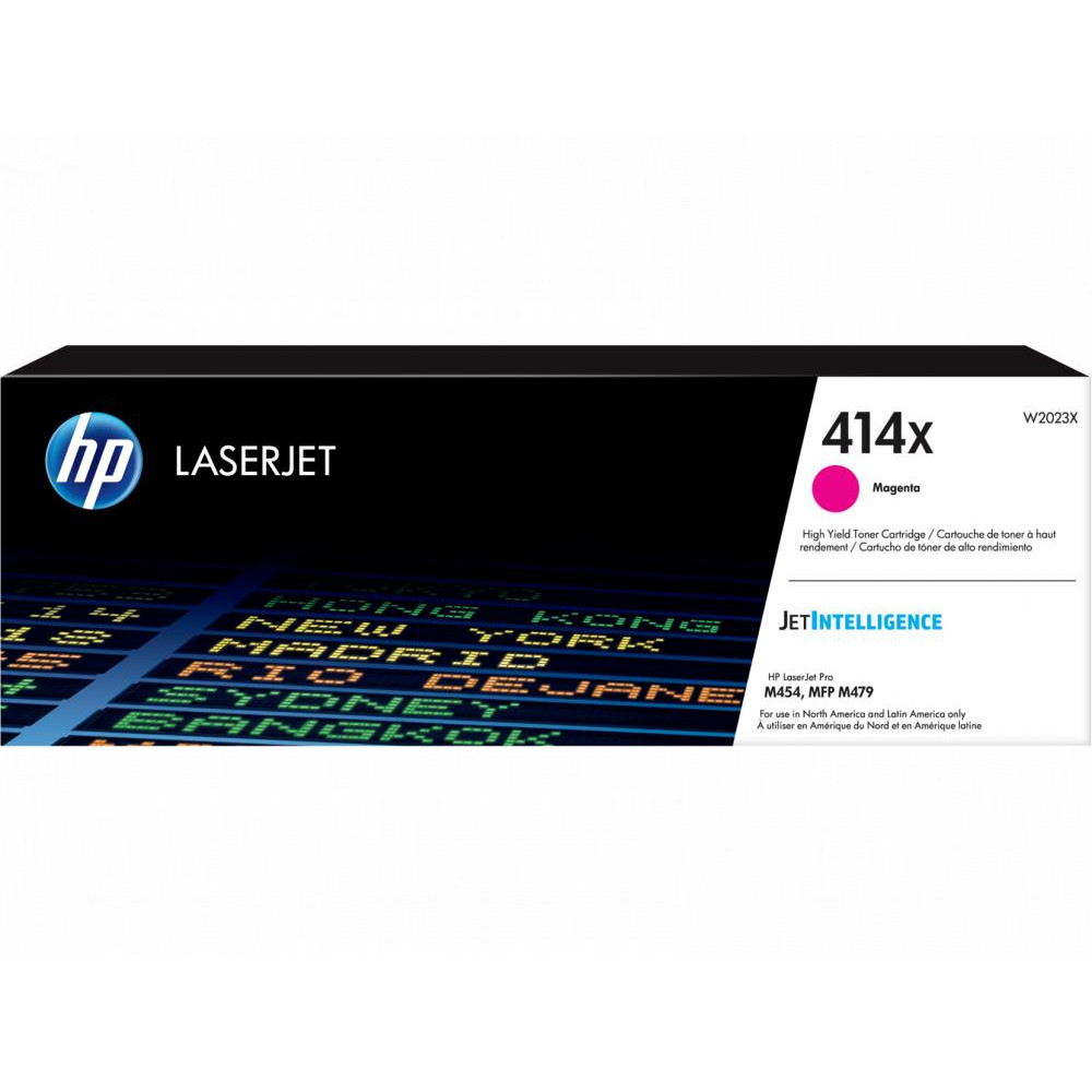 HP 414X Magenta (W2023X) - зображення 1