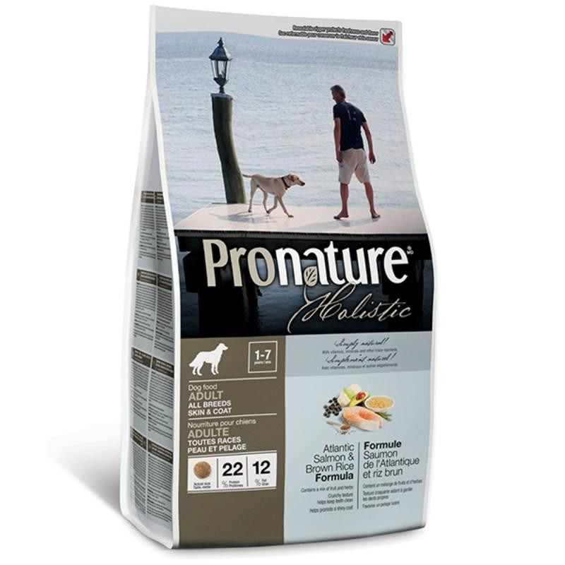 Pronature Holistic Dog Adult Atlantic Salmon&Brown Rice 2,72 кг (ПРХСВАЛКР2_72) - зображення 1