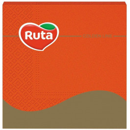 Ruta Салфетки столовые 33х33 см оранжевый 20 шт. (4820023742642)
