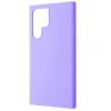 WAVE Full Silicone Cover для Samsung S908 Galaxy S22 Ultra Light Purple - зображення 1