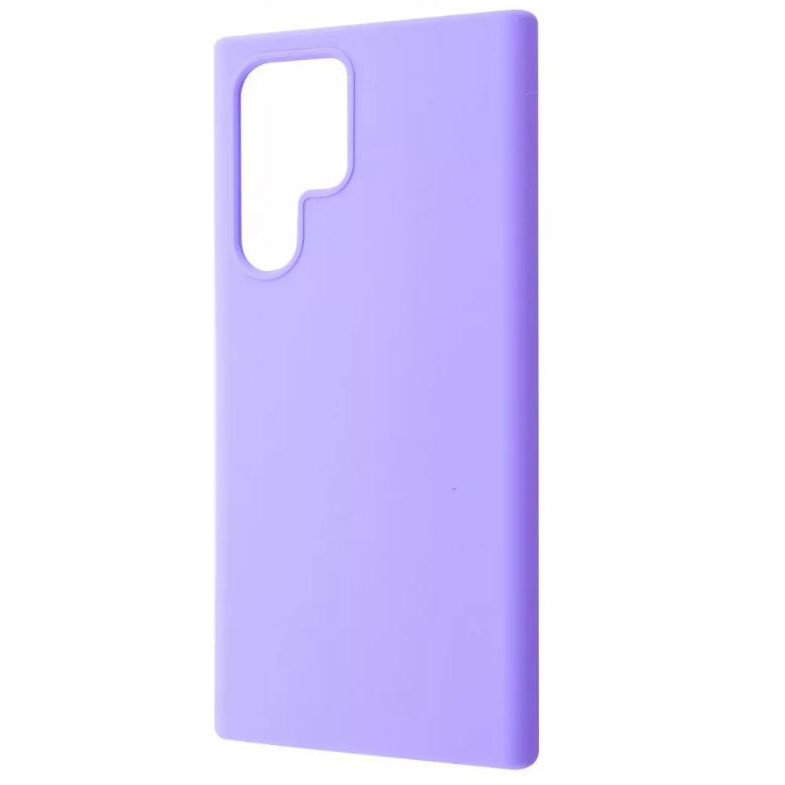 WAVE Full Silicone Cover для Samsung S908 Galaxy S22 Ultra Light Purple - зображення 1