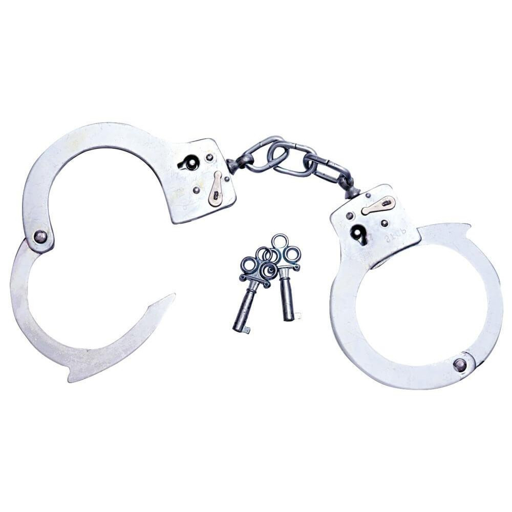 You2Toys Metallic-x Handcuffs, срібний (4024144525003) - зображення 1