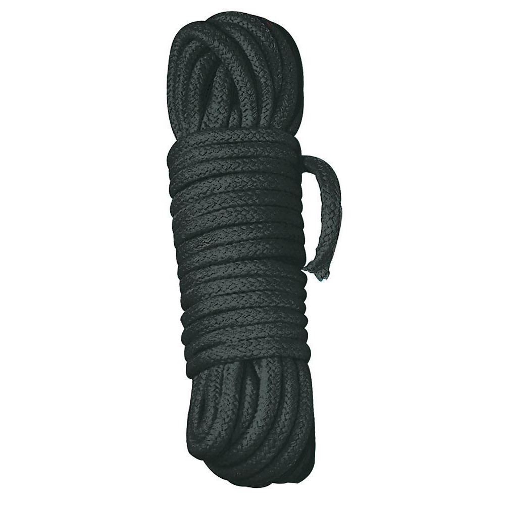  Bondage rope 7 m black, чорний (4024144007417) - зображення 1