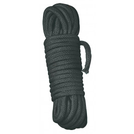  Bondage rope 10 m black, чорний (4024144007431)