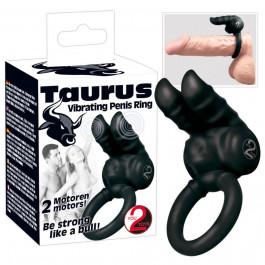 You2Toys Taurus Cock Ring black, чорний (4024144579082)