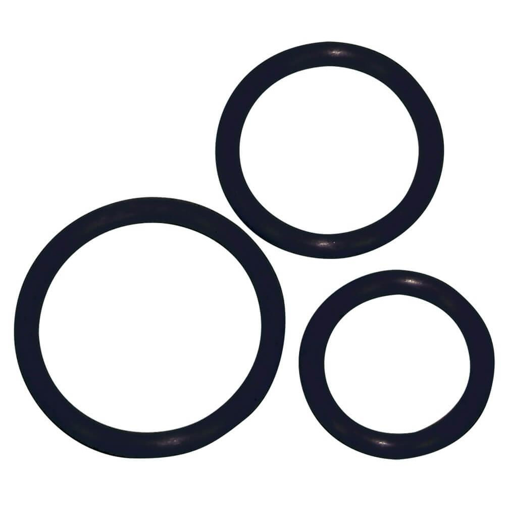 You2Toys Sexy Circles Cockring black, чорний (4024144519804) - зображення 1