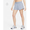 Nike Спортивні шорти  W Nk One Df Mr 3In Br Short DX6010-519 XS Indigo Haze/Reflective Silv (196156974095 - зображення 1