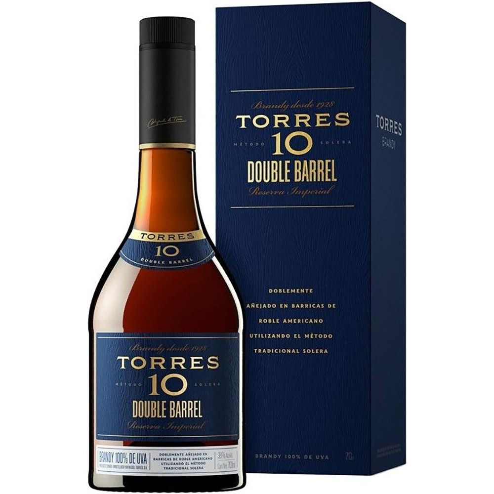 Torres Бренді  10 Double Barrel, 0,7 л (8410113047908) - зображення 1