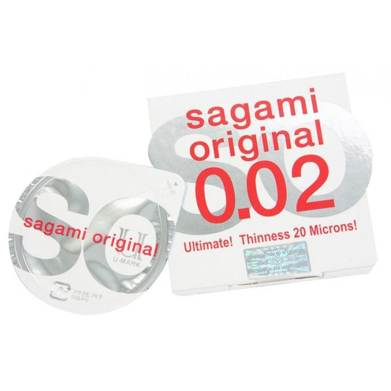 Sagami Презерватив поліуретановий ультратонкий Sagami люкс класу (в упаковці 1 шт) (SG-990778) - зображення 1