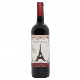 Maison Bouey Вино  Lettres de France Rouge Sec червоне сухе 0,75л 12% (3295890175328)