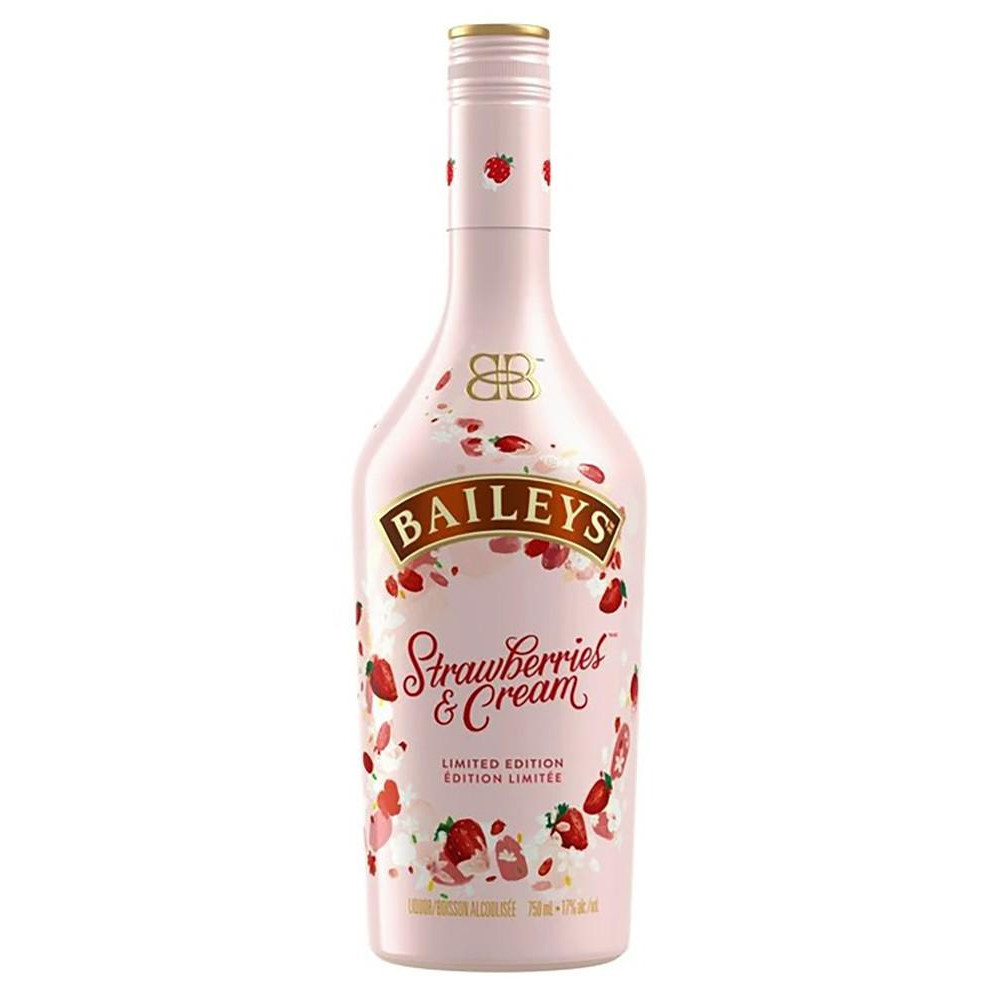 Baileys Ликер  Strawberries+Cream 0.7 л 17% (5011013933457) - зображення 1