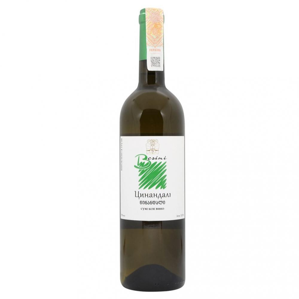 Besini Вино  Tsinandali біле сухе 0,75л 13% (4860113010015) - зображення 1