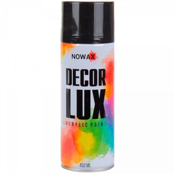 NOWAX Фарба NOWAX Decor Lux чорна матова NX48011 450мл - зображення 1