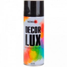 NOWAX Фарба NOWAX Decor Lux чорна матова NX48011 450мл