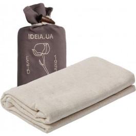 IDEIA Простирадло  Льон натуральна тканина 240х260 см в упаковці бежева (2200004306933)