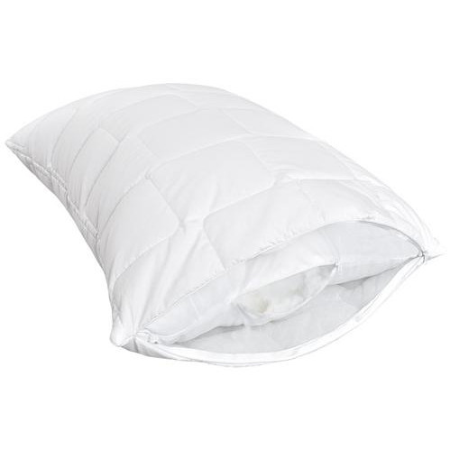 IDEIA Чохол на подушку  H&S Classic з мікрофібри на блискавці 50 x 70 см Білий (2200004130835) - зображення 1