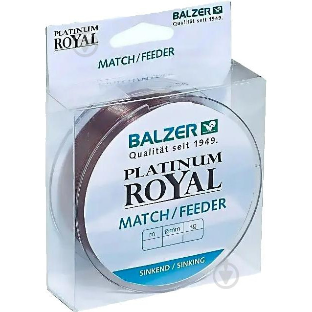 Balzer Platinum Royal Match/Feeder / 0.25mm 200m 5.2kg - зображення 1