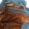 Tuscany Leather Сумка-відро жіноча шкіряна блакитна  2146_1_73 - зображення 4