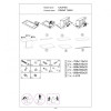 Signal Calipso 110(145)х68 Білий / Дуб Вотан (CALIPSOBMDW110) - зображення 5