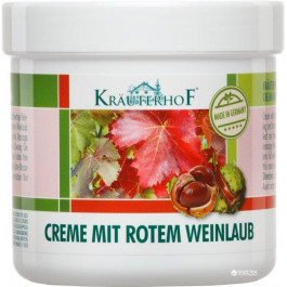 Krauterhof Крем для ног  с экстрактом листьев красного винограда 250 мл (4075700044520)