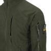 Helikon-Tex Флисовая куртка HELIKON-TEX ALPHA TACTICAL GRID FLEECE Olive Green (BL-ALT-FG-02) - зображення 4