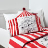 IKEA BUSENKEL Подушка, форма червоного цирку-шапіто, білий, 48х37 см (405.231.82) - зображення 3