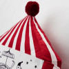 IKEA BUSENKEL Подушка, форма червоного цирку-шапіто, білий, 48х37 см (405.231.82) - зображення 4