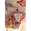IKEA BUSENKEL Подушка, форма червоного цирку-шапіто, білий, 48х37 см (405.231.82) - зображення 5
