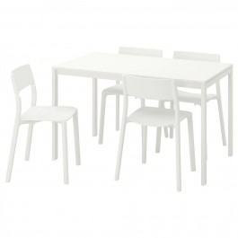   IKEA MELLTORP 125x75h74 bialy/JANINGE (591.614.87)