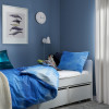 IKEA BLAVINGAD Підковдра і наволочка морський/синій візерунок 150x200/50x60 см (805.21 - зображення 3