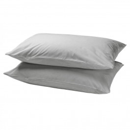 IKEA ДВАЛА, 904.824.76 - Чехол на подушку, светло-серый, 50x60 см