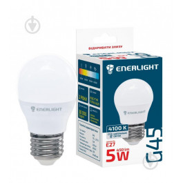 Enerlight LED G45 5W 4100K E27 (G45E275SMDNFR)