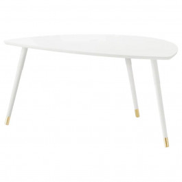 IKEA ИКЕА ЛЁВБАККЕН, 102.828.48 - Журнальный стол, белый, 106x55x52 см
