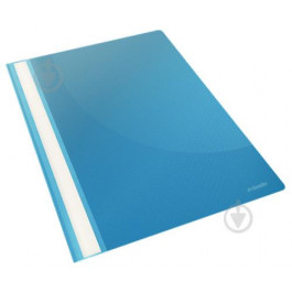 Esselte Папка-скоросшиватель PP  VIVIDA А4 c прозрачным верхом, синяя, уп/25шт (15386)