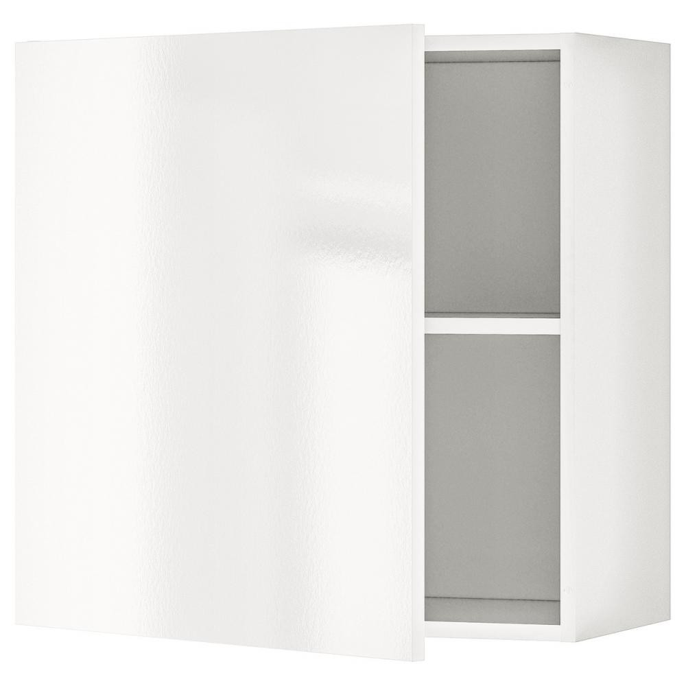 IKEA KNOXHULT Настінна шафа з дверцятами, білий глянець (703.268.11) - зображення 1