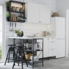 IKEA ENHET 493.382.17 Кутова кухня антрацит білий - зображення 2