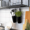 IKEA ENHET 493.382.17 Кутова кухня антрацит білий - зображення 7