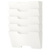 IKEA KVISSLE Газетница настенная, белый (901.980.30) - зображення 1